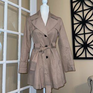 Via Spiga Women's Belted Trench Coat Petite Small